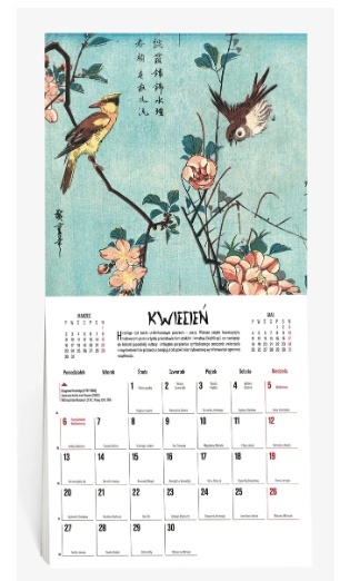 Kalendarz 12 spojrzeń - Japonia