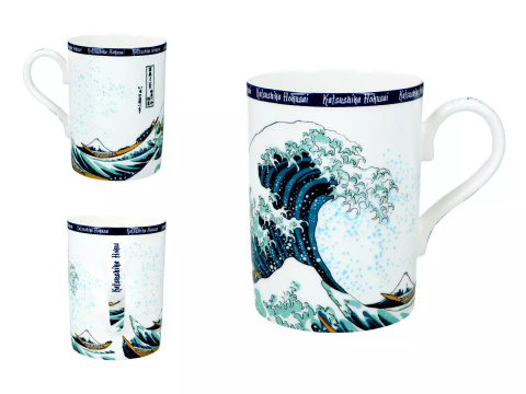 Kubek – Hokusai Katsushika, Wielka fala w Kanagawie (CARMANI) Kubek – Hokusai Katsushika, Wielka fala w Kanagawie (CARMANI)