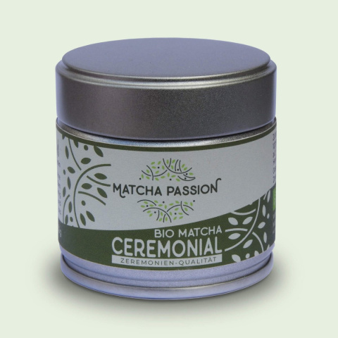 Organic Matcha Ceremonial 30g puszka Organic Matcha Ceremonial 30g puszka