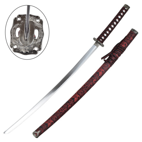 Replika miecza samurajskiego Hattori Hanzo Rosso Replika miecza samurajskiego Hattori Hanzo Rosso