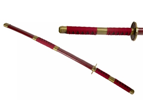 Replika miecza samurajskiego z anime One Piece Sandai Kitetsu